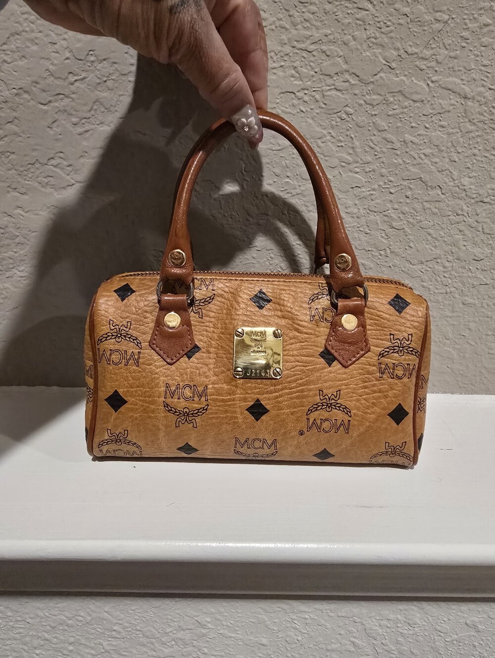 Mini MCM vintage Crossbody Bag